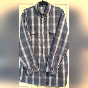 Men's Huk Plaid Button up Shirt